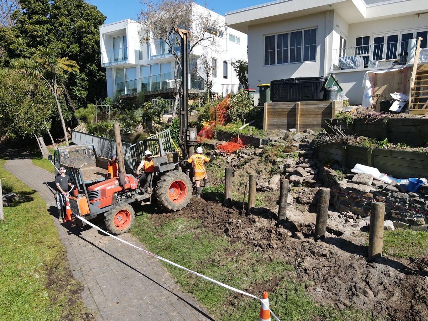 River Retaining Wall