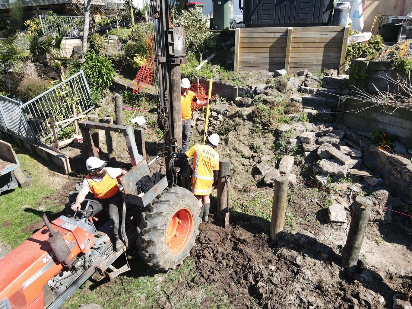 River Retaining Wall