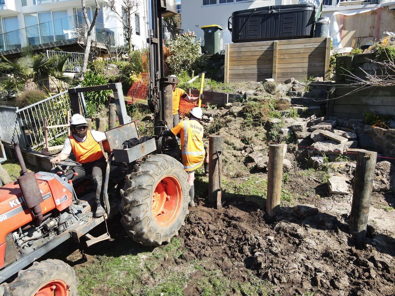 River Retaining Wall